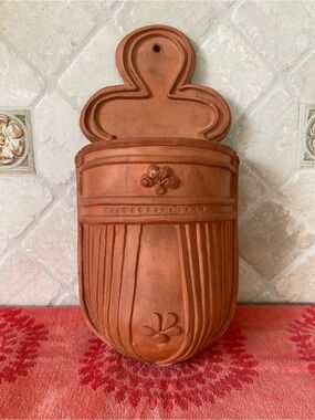 Vintage Terracotta Wall Pocket Planter